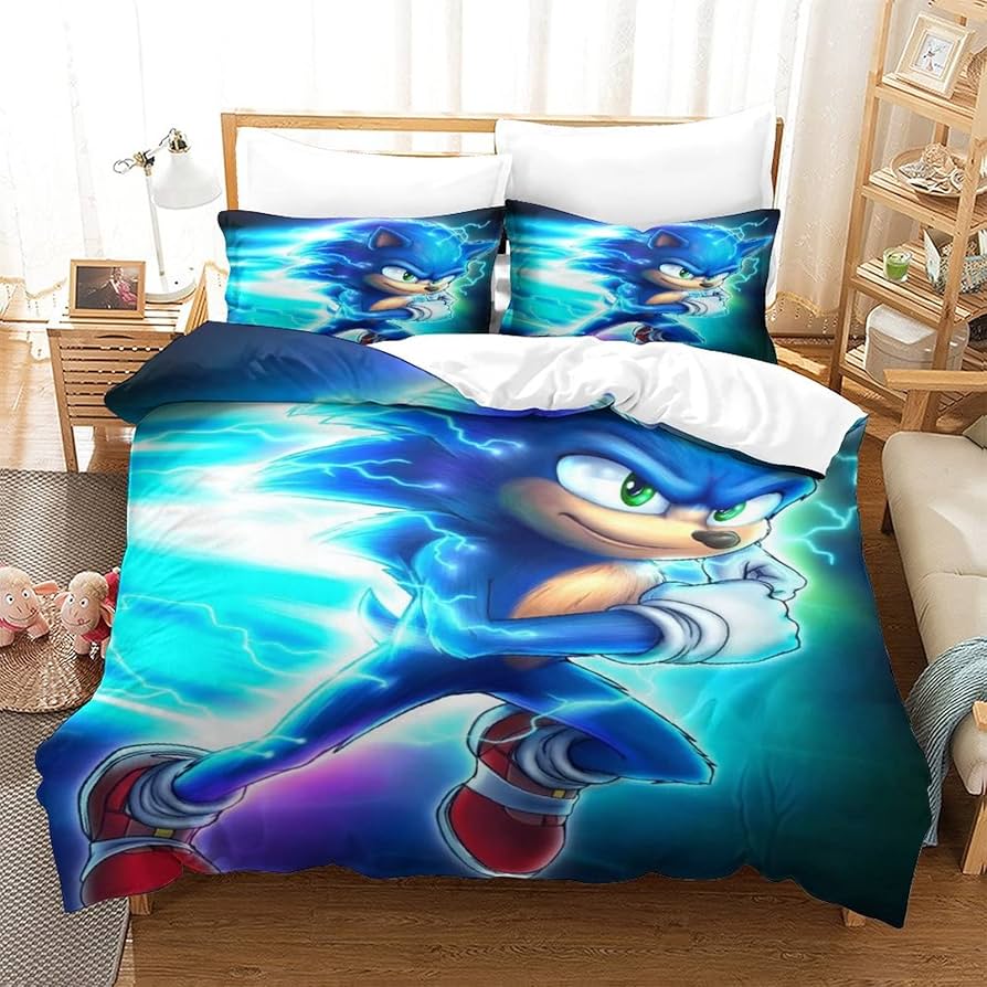 sonic the hedgehog duvet cover