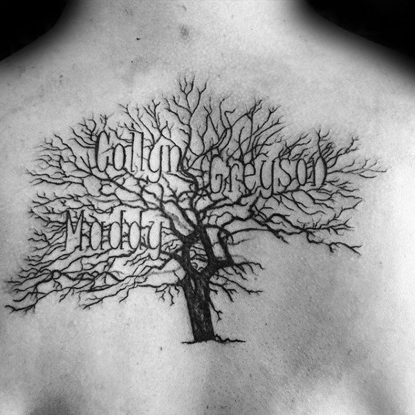 tree names tattoo