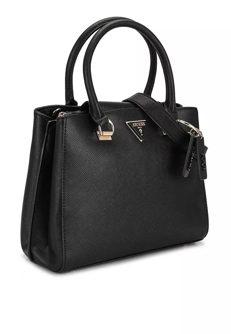 guess black handbag