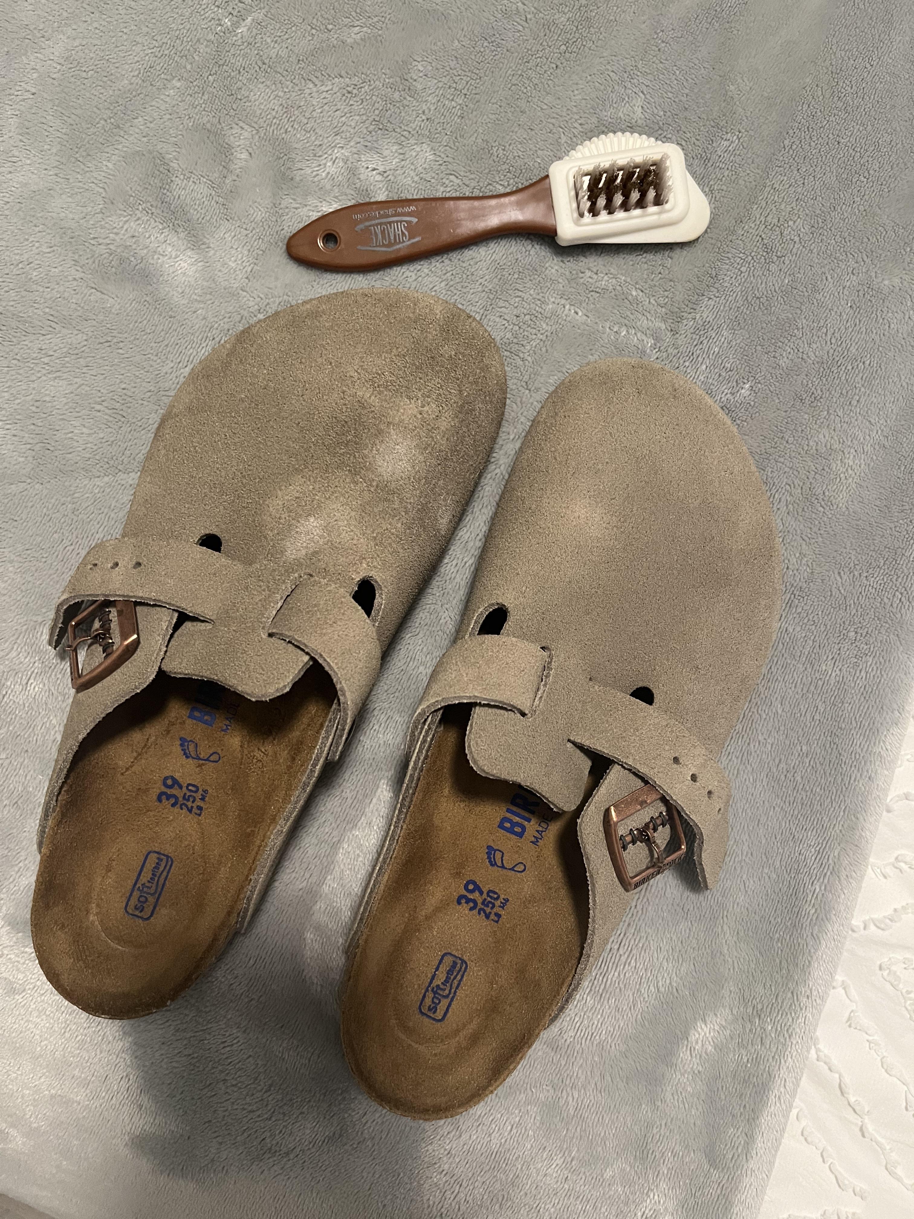 how to.clean suede birkenstocks