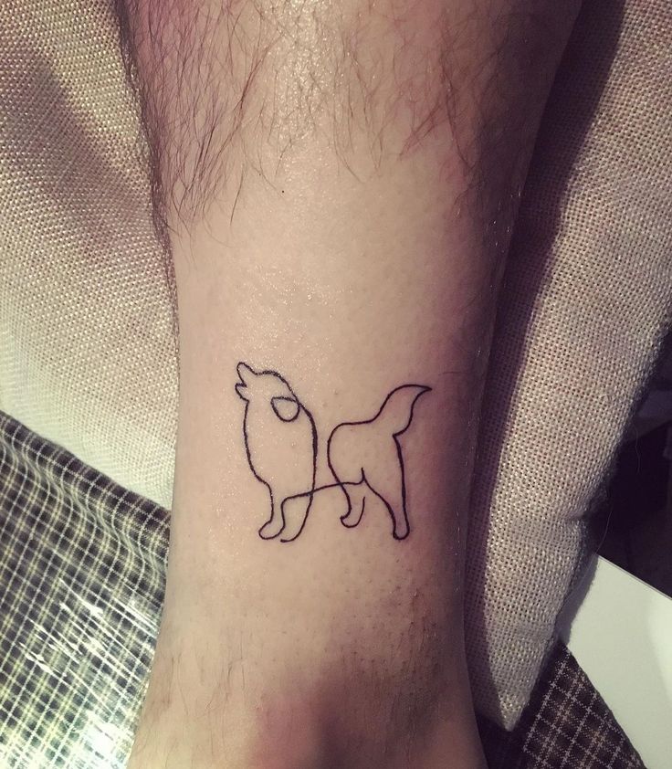 aussie shepherd tattoo