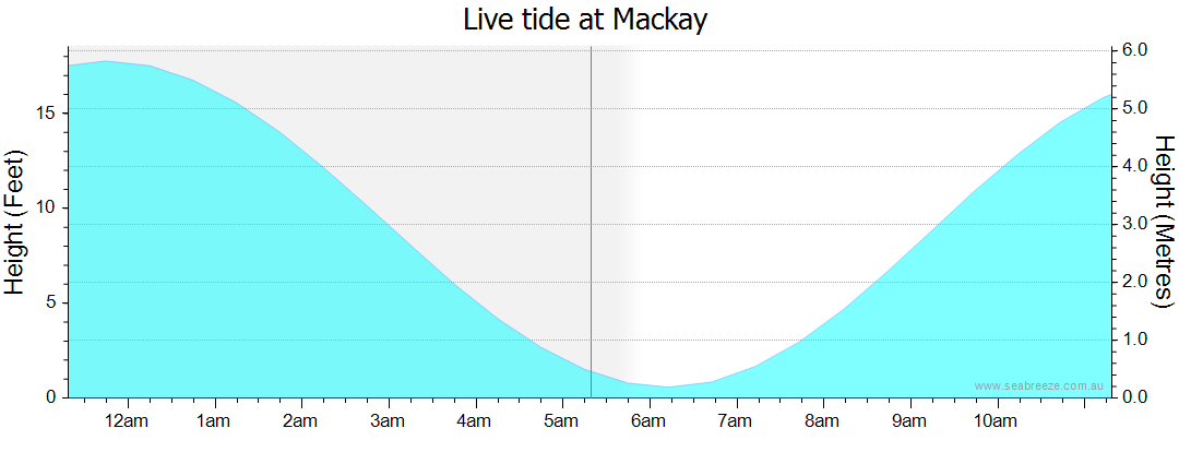 mackay tide times