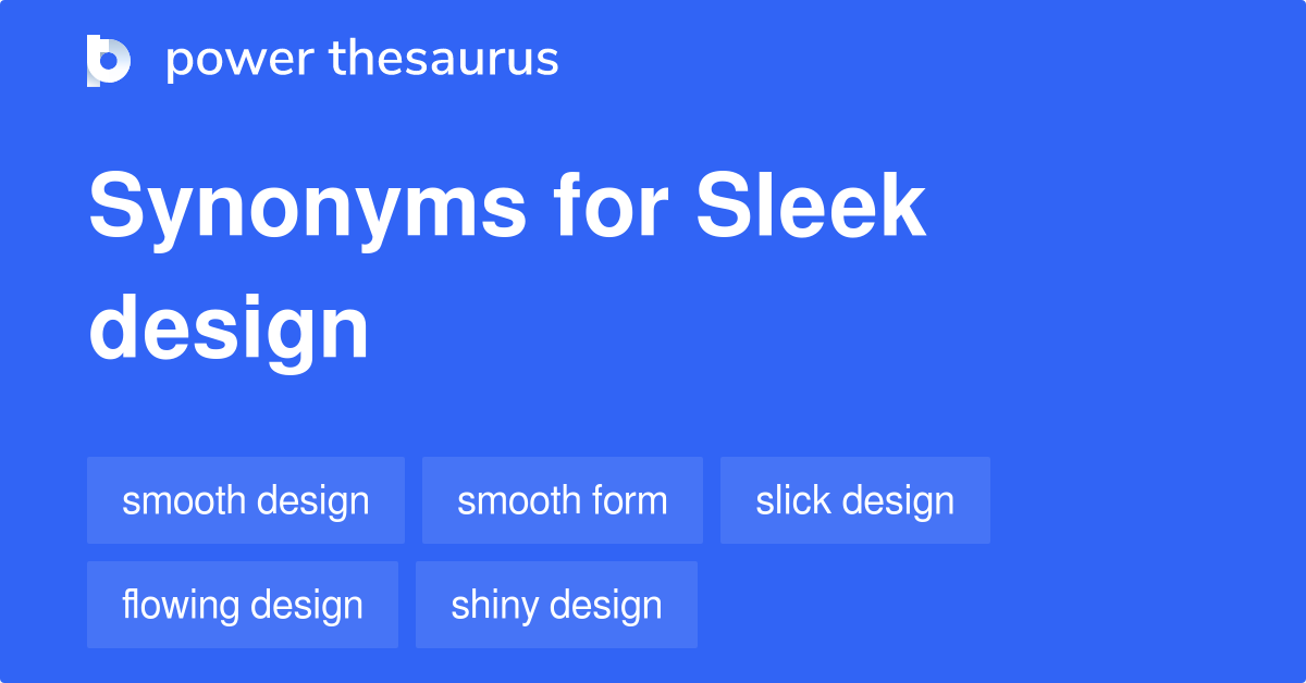 sleek synonym