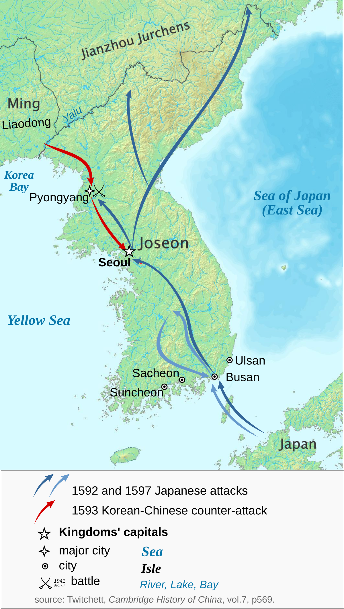 japanese invasion of korea