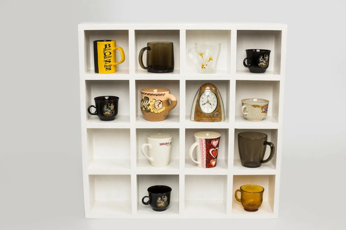 coffee mug shelf