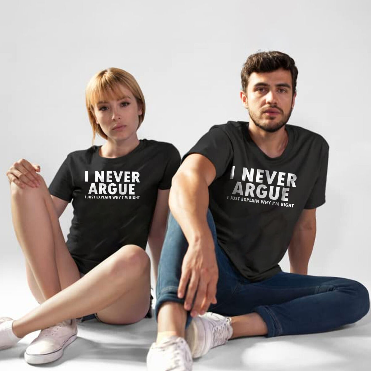 i never argue t shirt