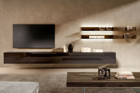 contemporary wall unit entertainment center