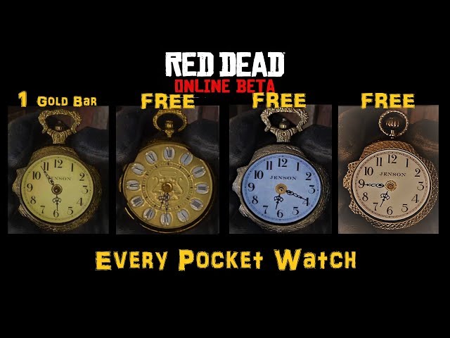 pocket watch rdr2