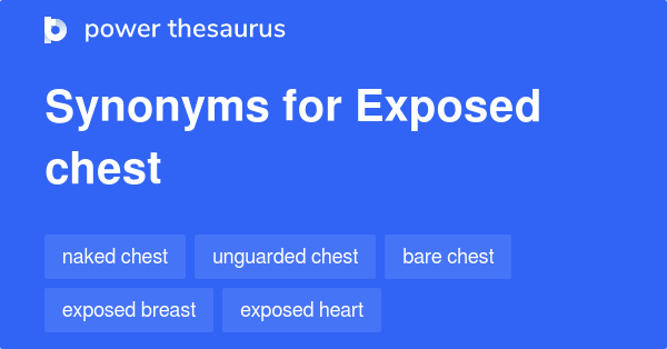 synonyms of exposing