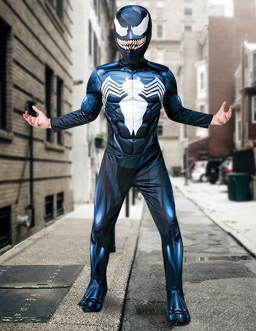 venom spider man costume