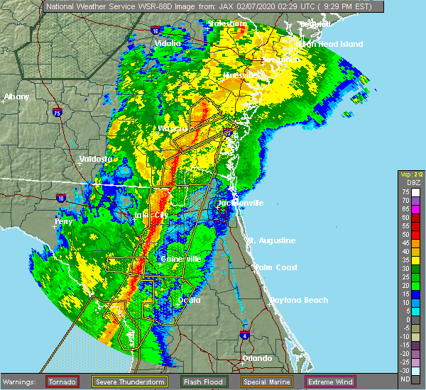 weather radar for hernando florida