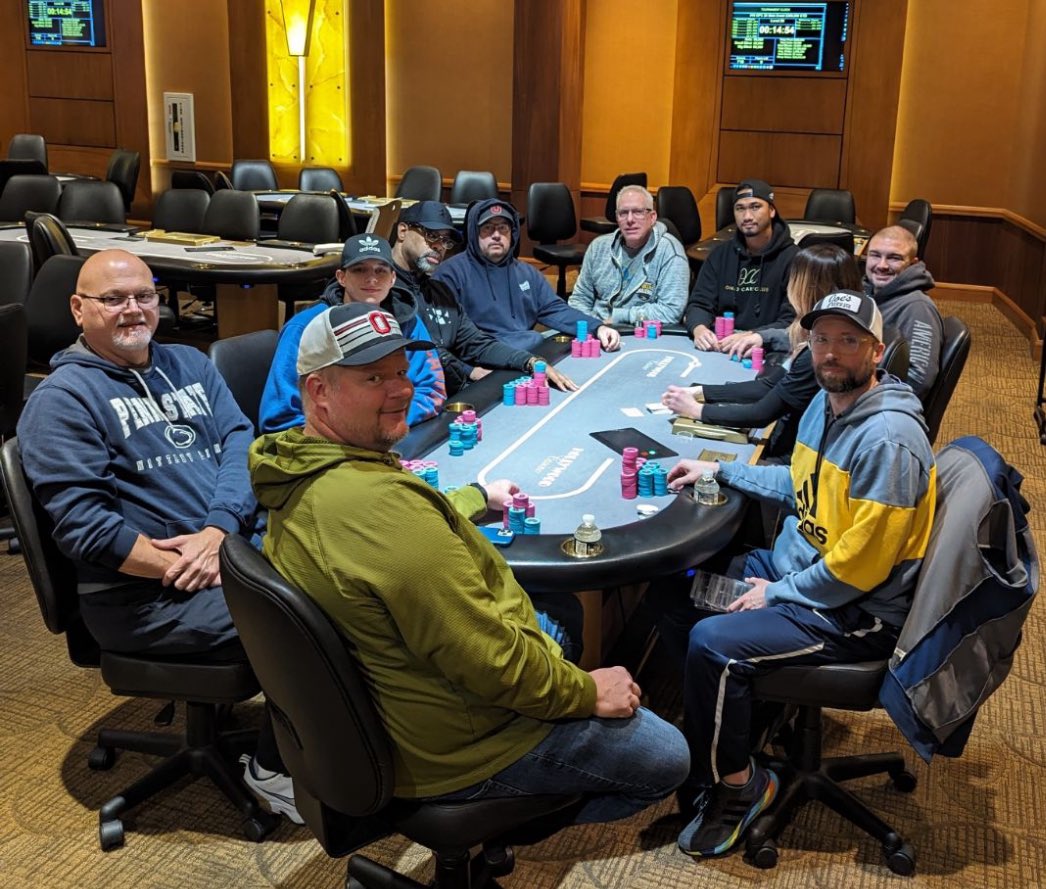 hollywood casino columbus poker