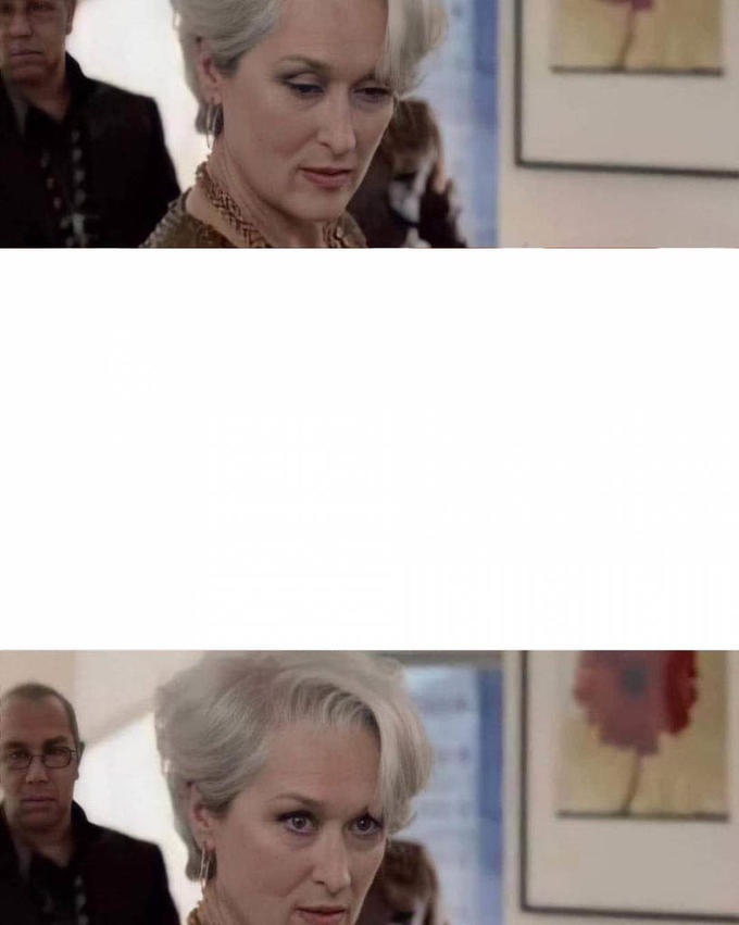 devil wears prada meme