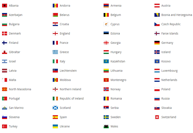 world cup qualifiers fixtures europe