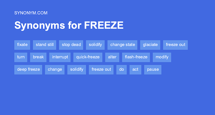 freeze antonym