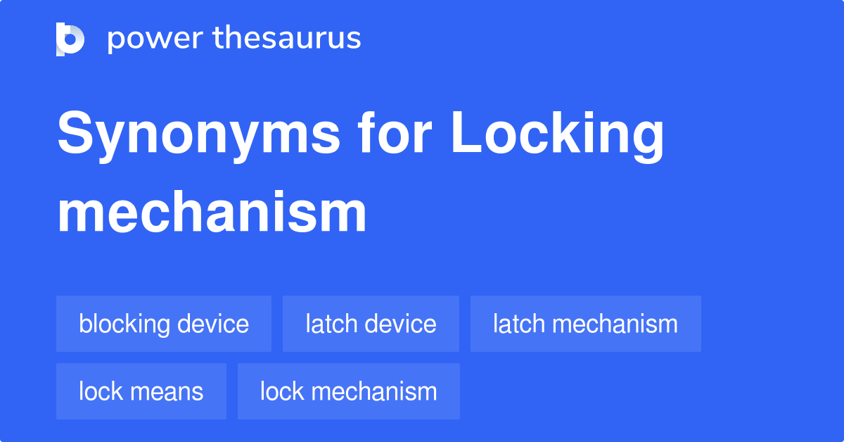 locking synonym