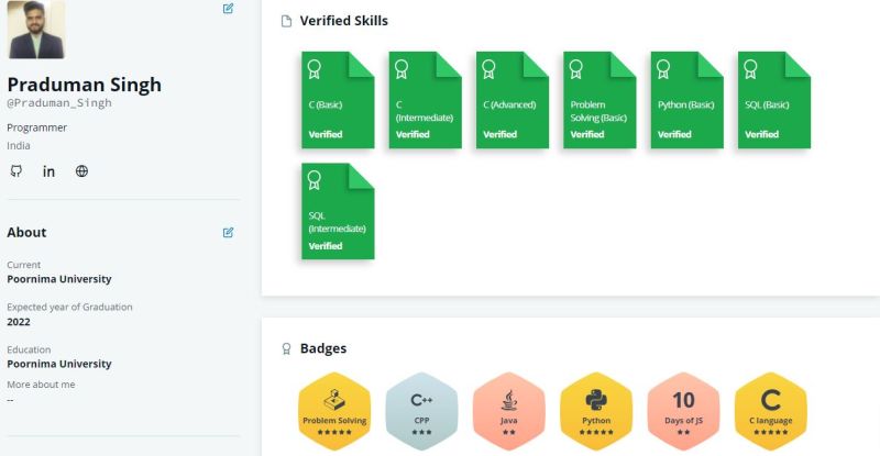 hackerrank badges