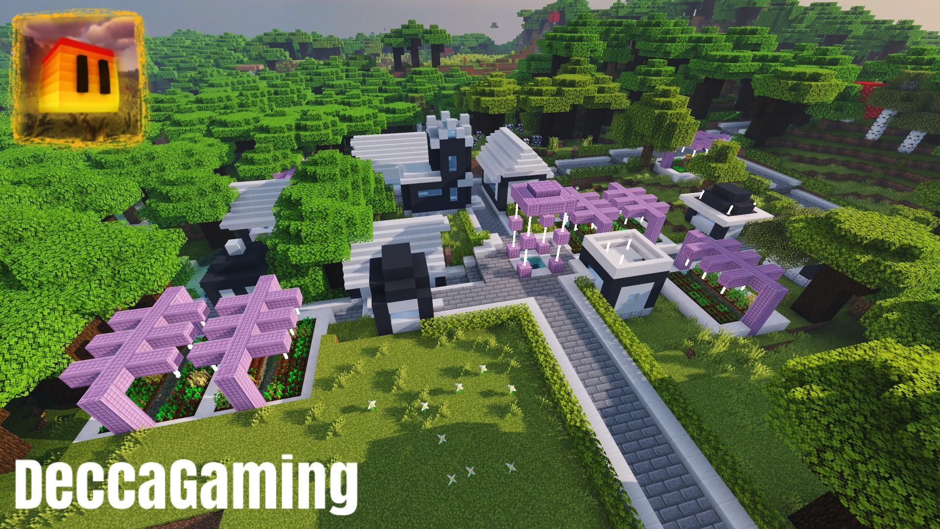 modern village minecraft