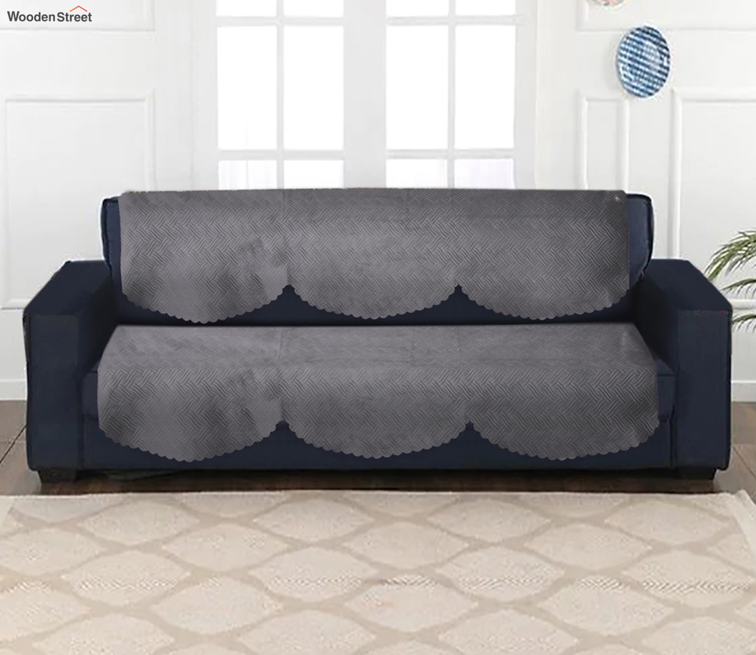 grey furniture covers