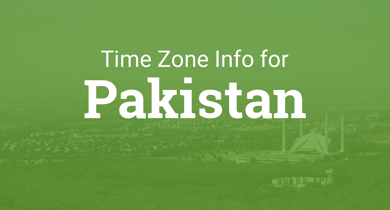 pakistan time zone