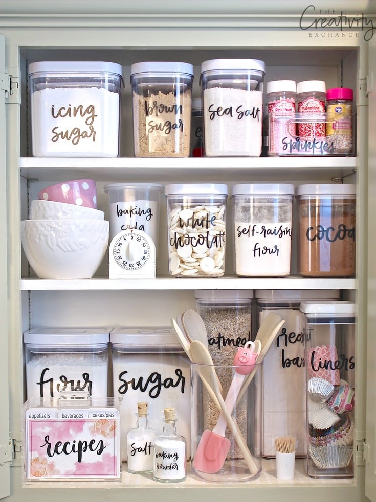 free printable pantry labels list