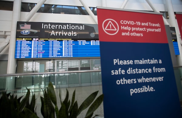 international arrivals at pearson airport