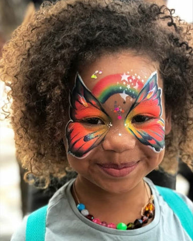 butterfly face painting ideas