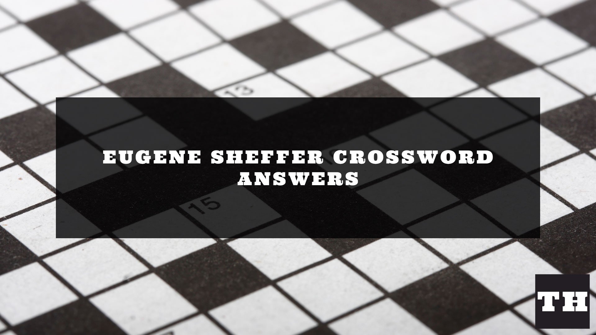 eugene sheffer crossword