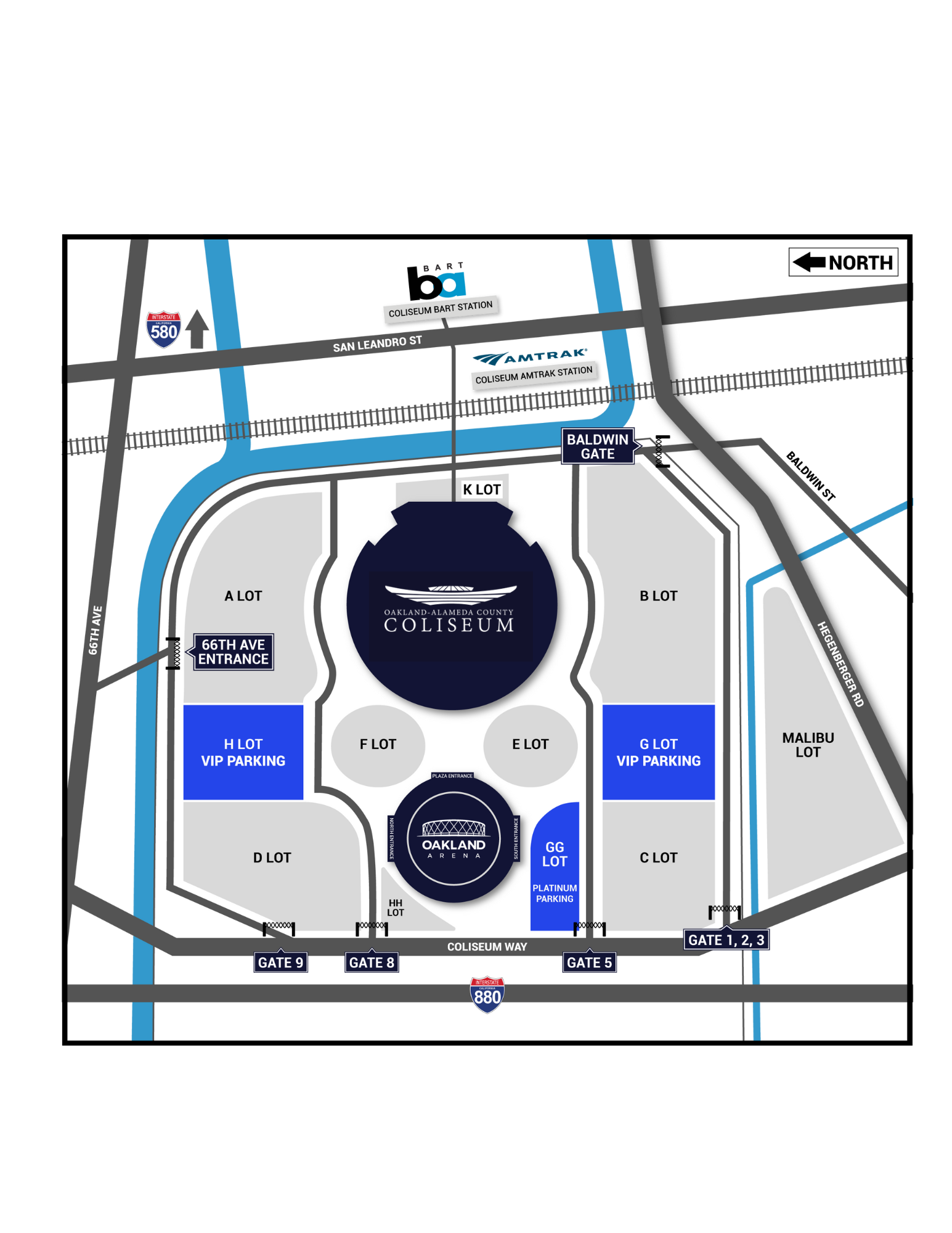 ringcentral coliseum parking