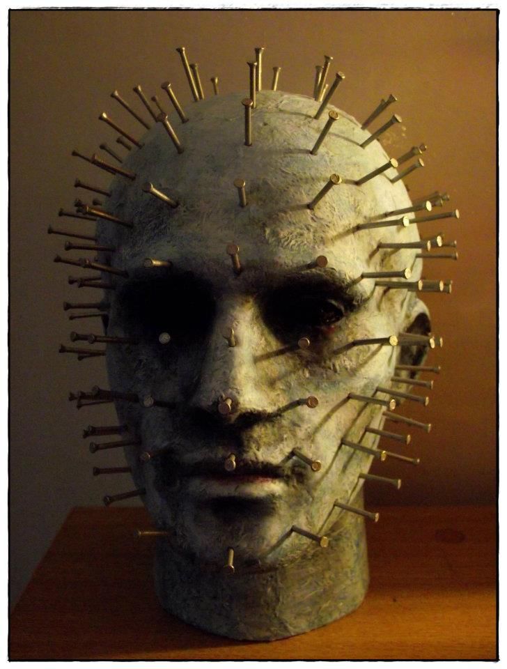 foam head halloween decoration