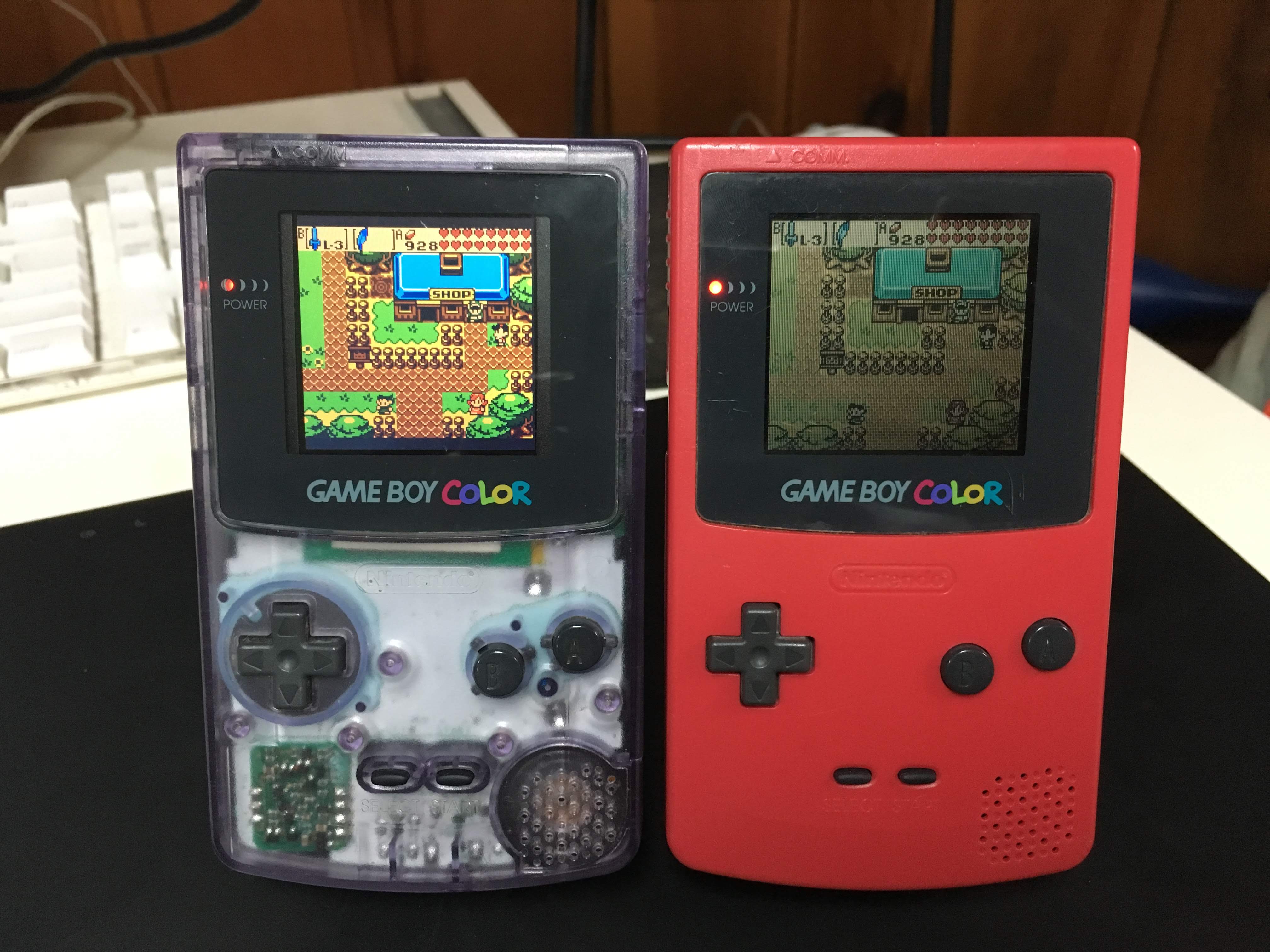 gameboy color ips screen