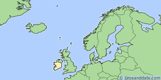 time zone in ireland