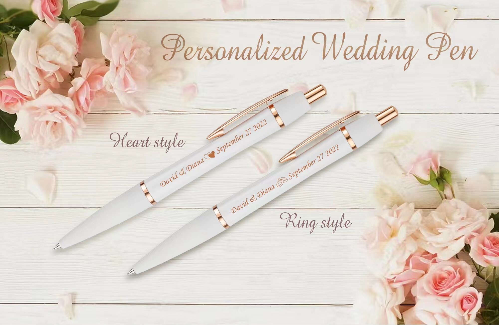 custom pens for wedding