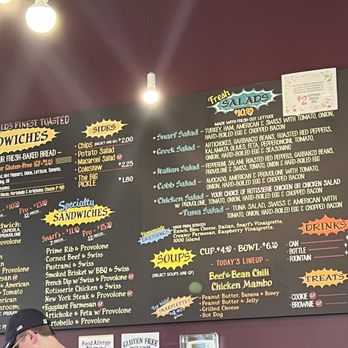 snarfs colorado springs menu