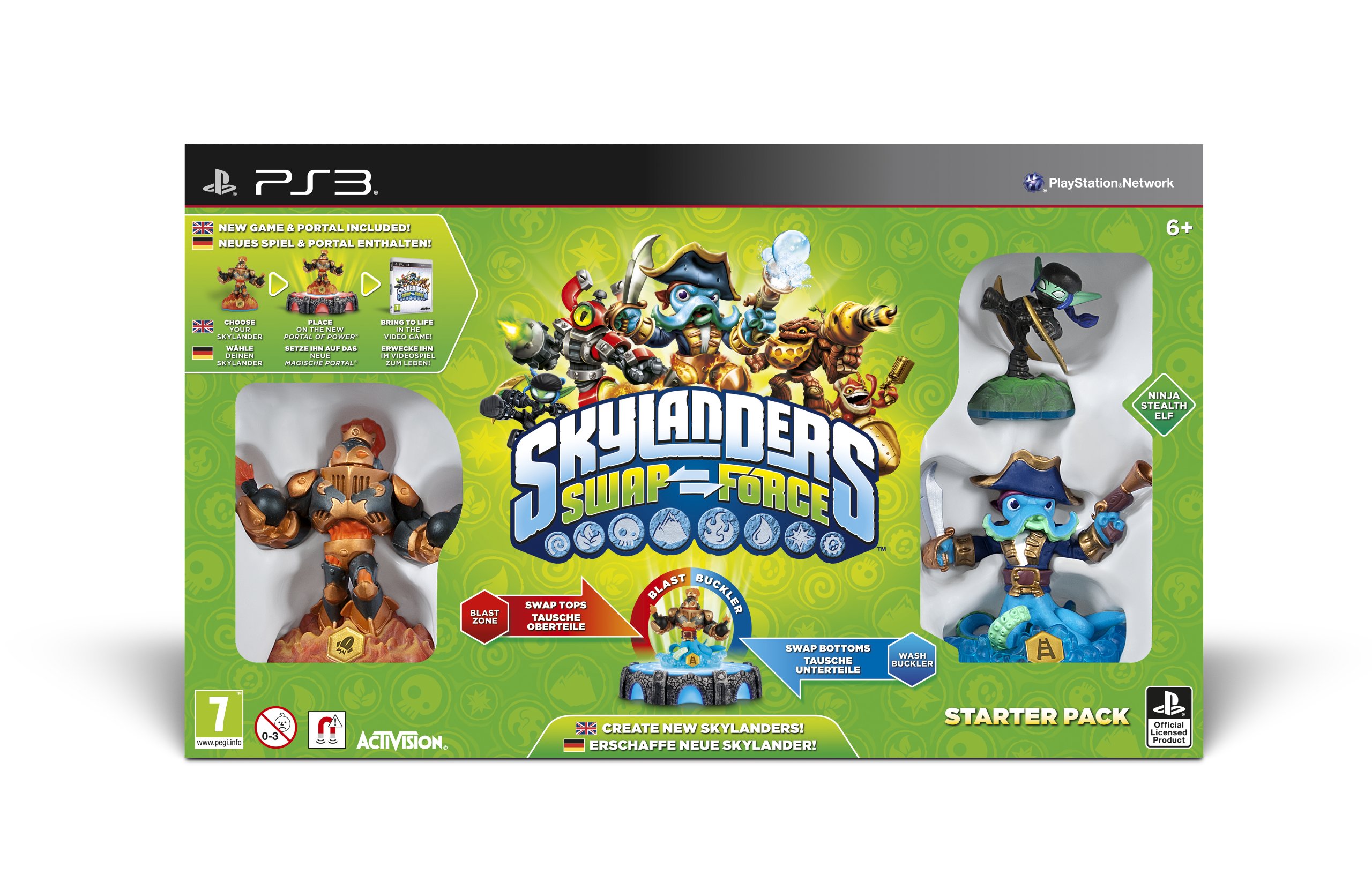 skylanders starter pack swap force