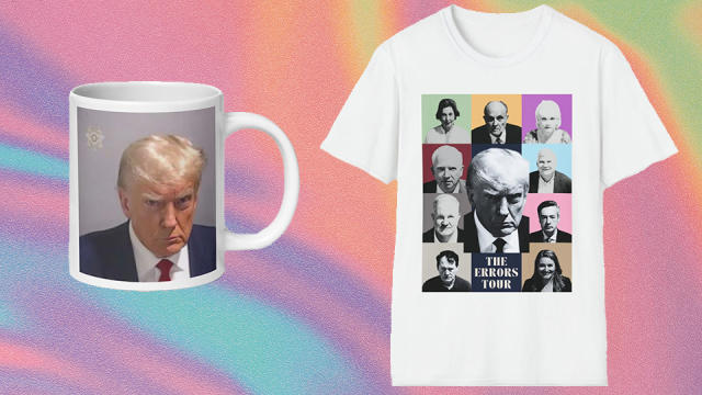 trump mug shot merchandise