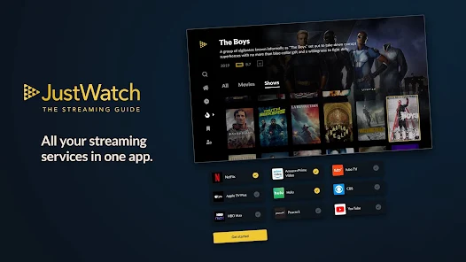 justwatch movies & tv shows