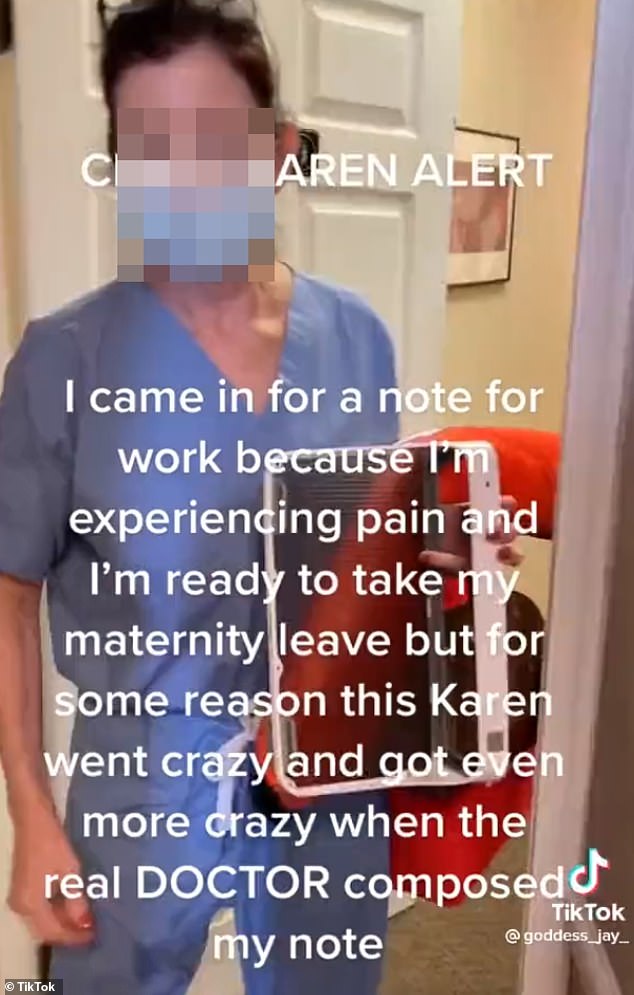 nurse berates pregnant woman