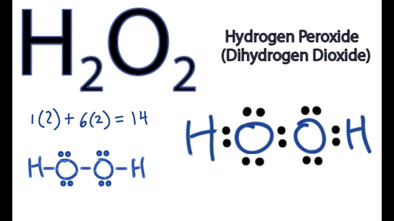 molecular shape of h2o2