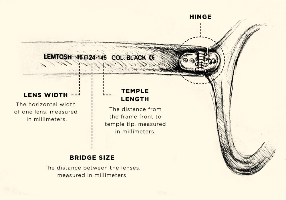 moscot lemtosh size