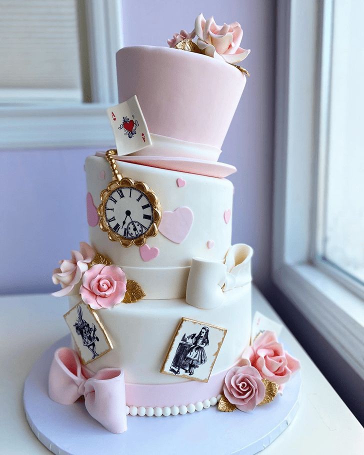 alice wonderland cake ideas