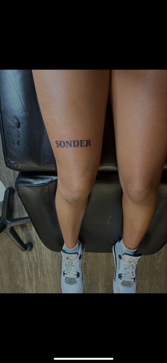 sonder tattoo