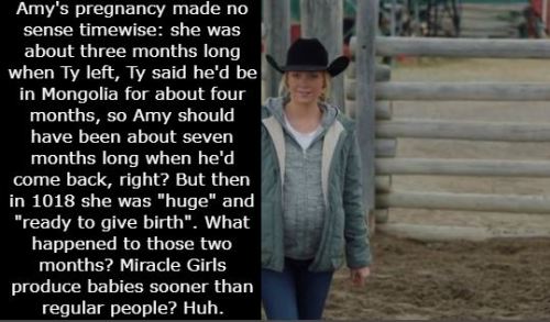 what episode of heartland does amy get pregnant