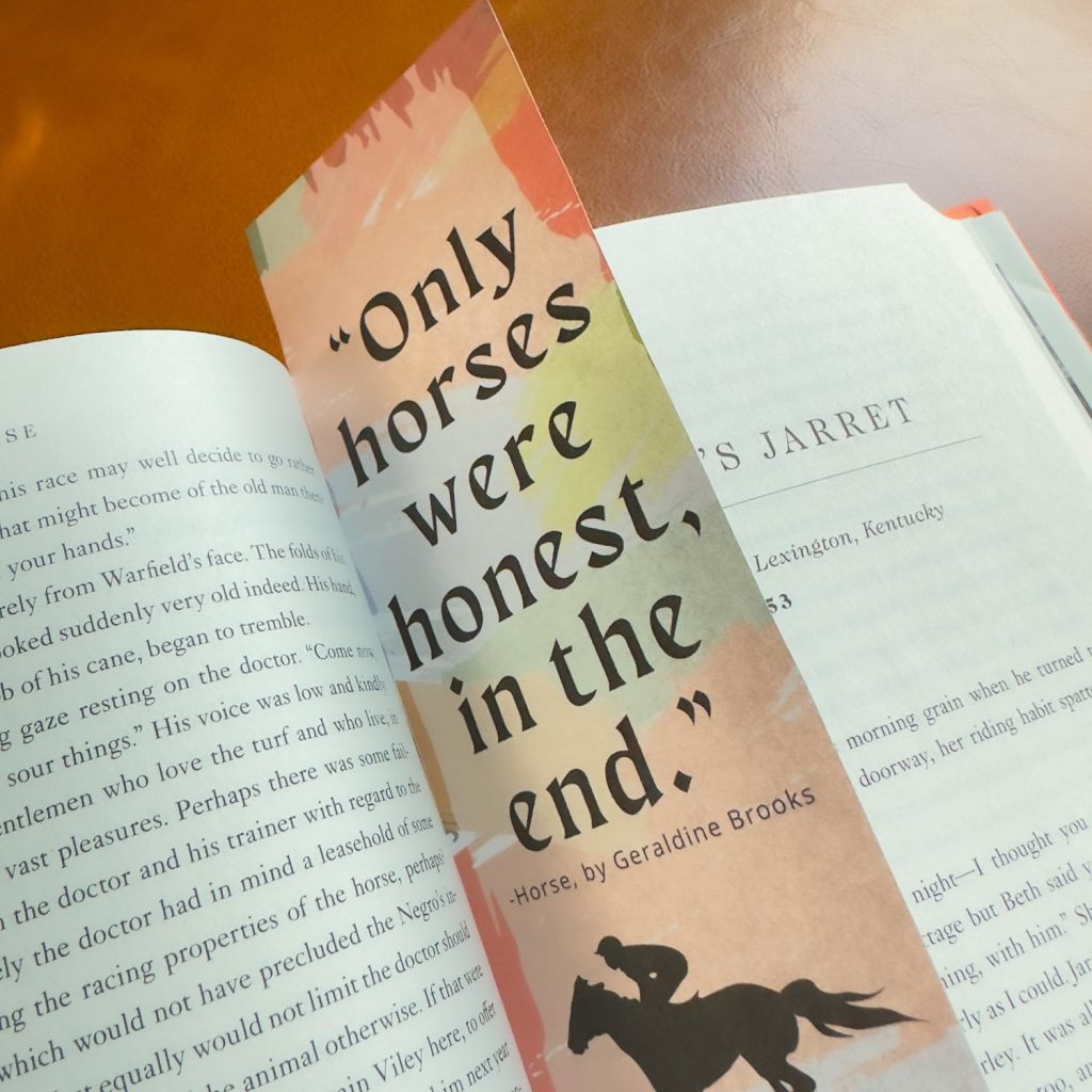 horse by geraldine brooks book club questions