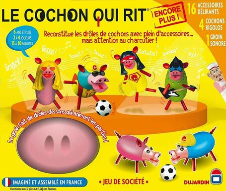 le cochon qui rit encore plus