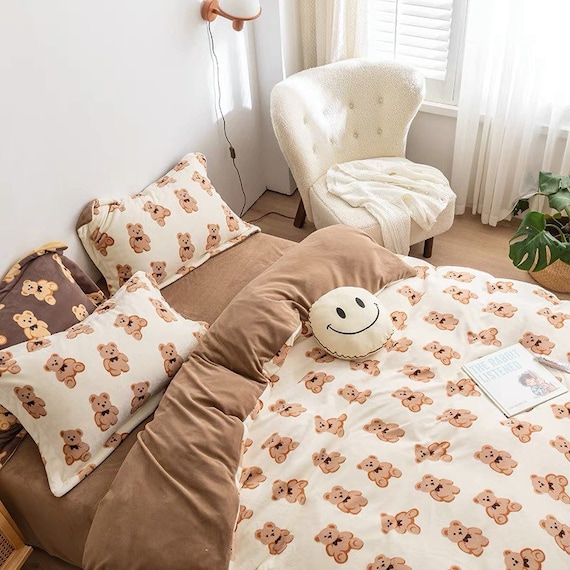 teddy bear duvet set king size