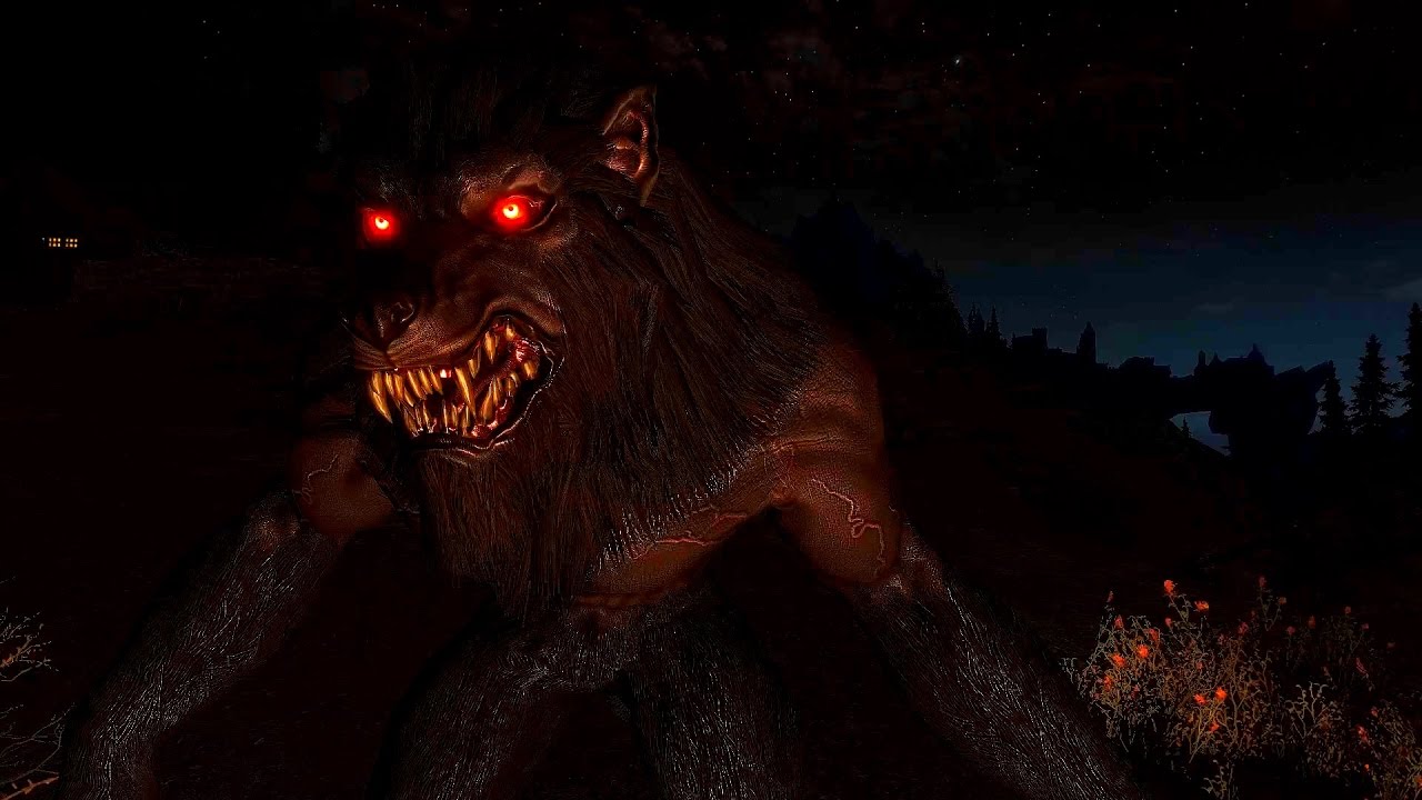 skyrim se werewolf mods