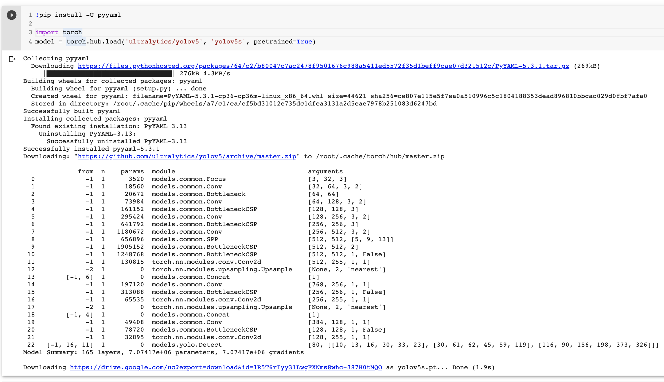 modulenotfounderror no module named model