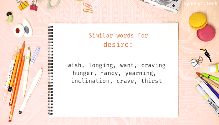 desire synonym