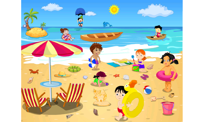 beach clip art